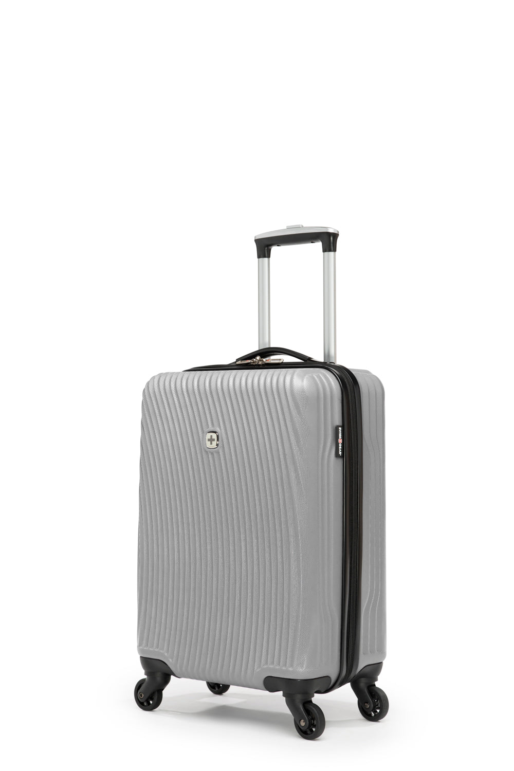 SWISSGEAR - DIVINE Collection Carry-On Hardside Luggage - Silver - 02
