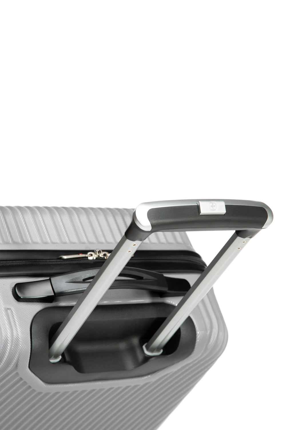 SWISSGEAR - DIVINE Collection Carry-On Hardside Luggage - Silver - 06