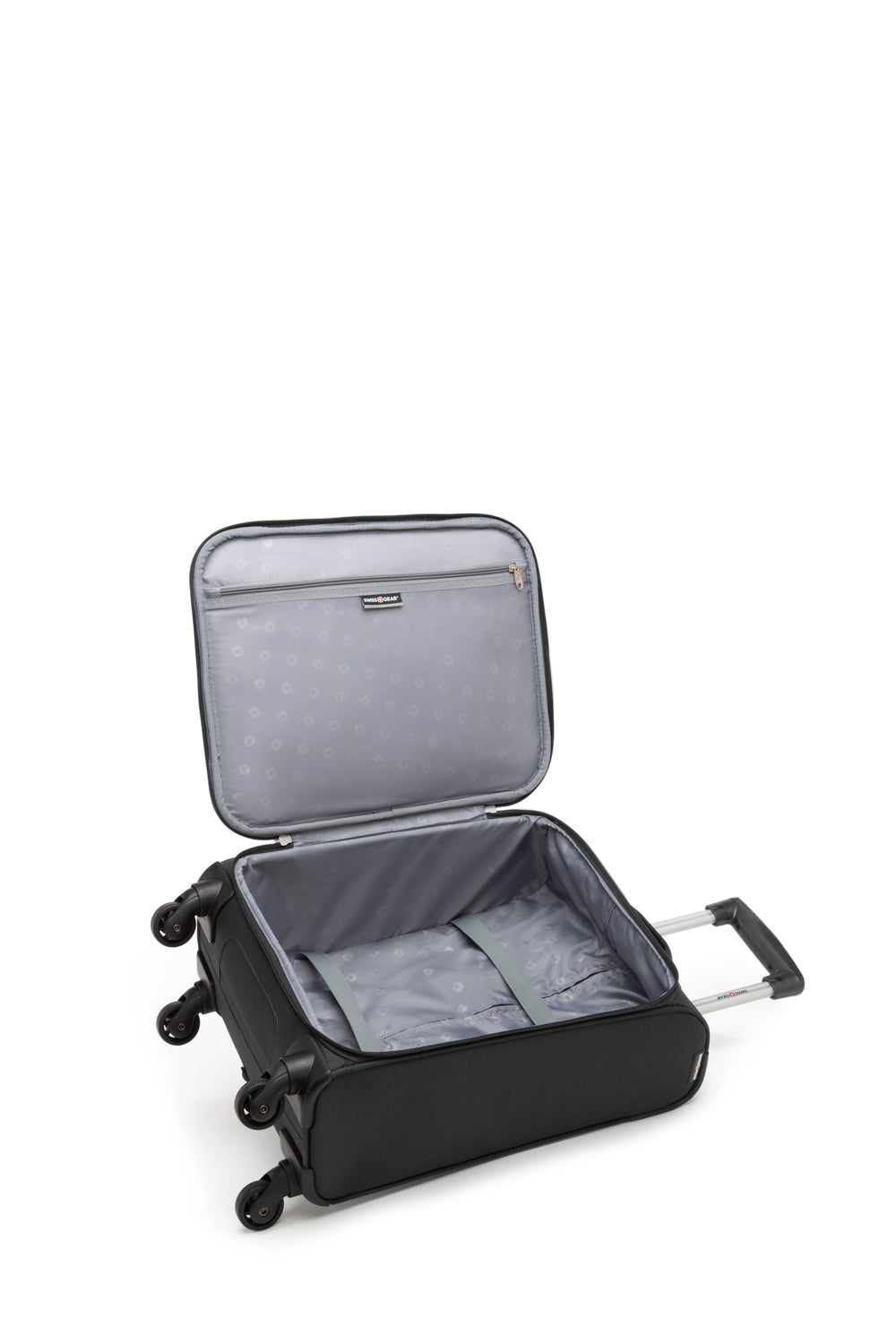 SWISSGEAR - Eclipse Collection Carry-On Upright Luggage - Black - 05