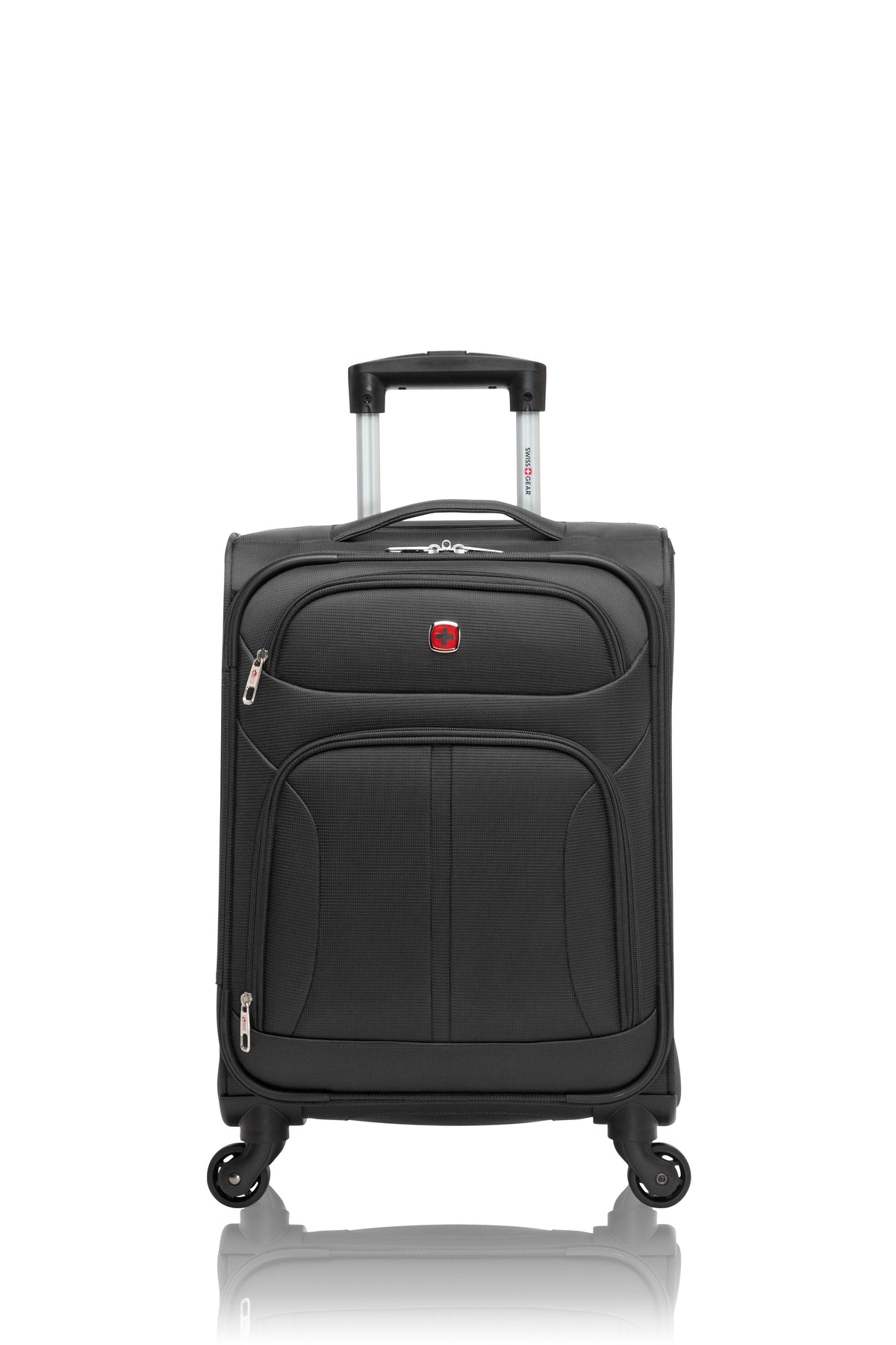 SWISSGEAR - Eclipse Collection Carry-On Upright Luggage - Black - 01