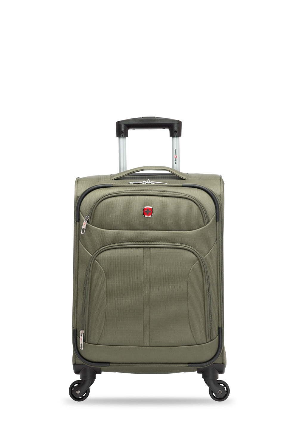 SWISSGEAR - Eclipse Collection Carry-On Upright Luggage - Slate Green - 04
