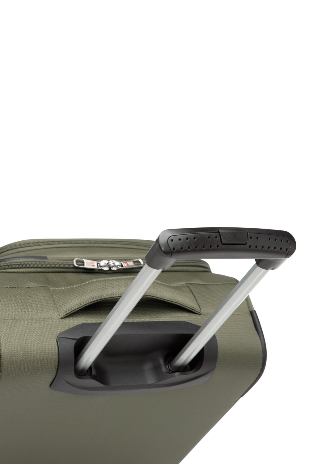 SWISSGEAR - Eclipse Collection Carry-On Upright Luggage - Slate Green - 06