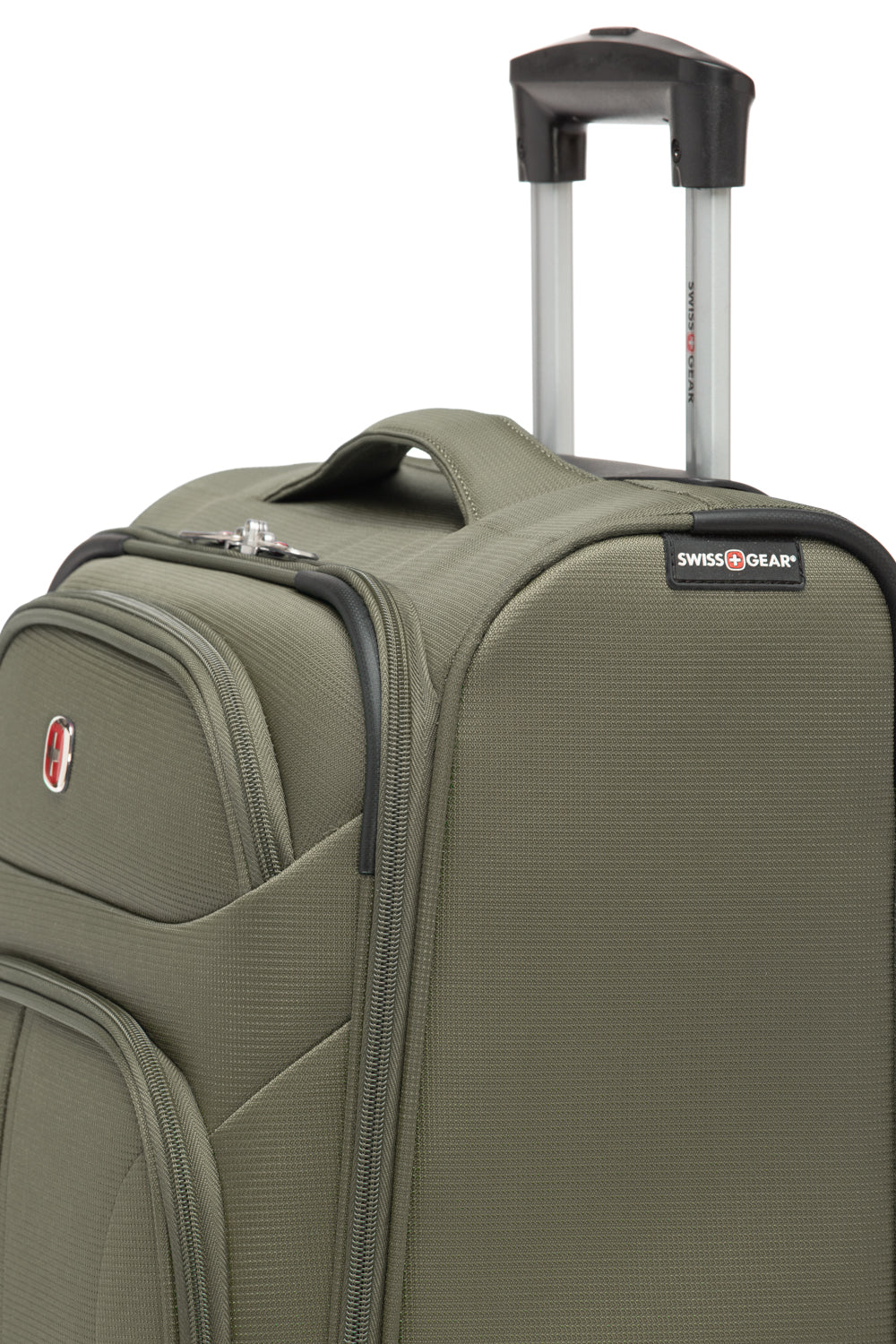 SWISSGEAR - Eclipse Collection Carry-On Upright Luggage - Slate Green - 07