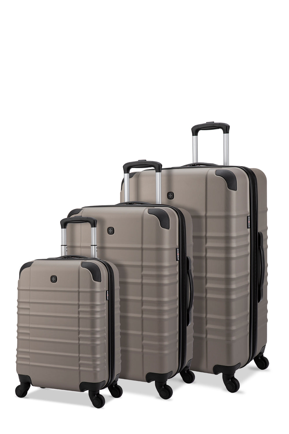 SWISSGEAR - SONIC Collection Hardside 3 Piece Set - Sand - 02