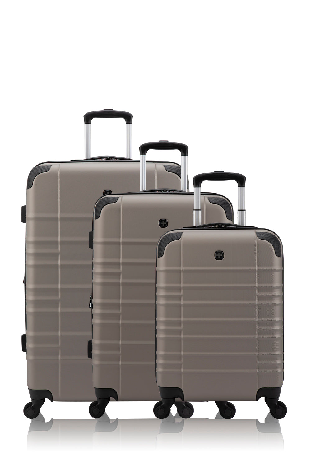 SWISSGEAR - SONIC Collection Hardside 3 Piece Set - Sand - 01