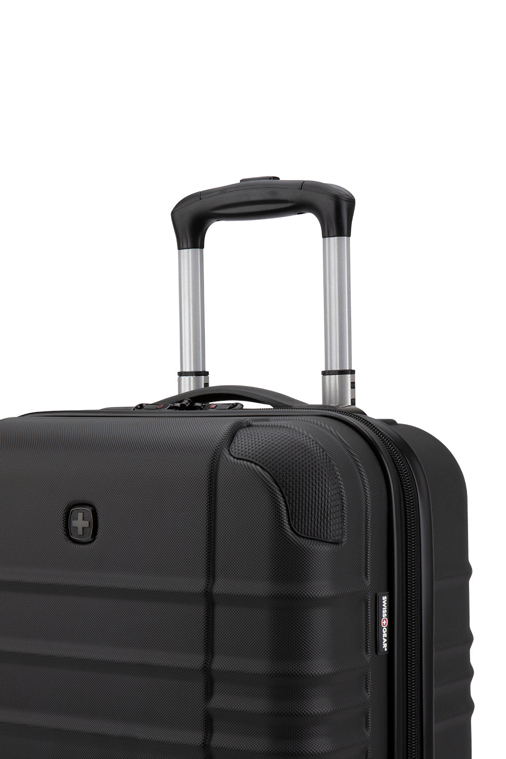 SWISSGEAR - SONIC Collection Carry-On Hardside Luggage - Black - 08