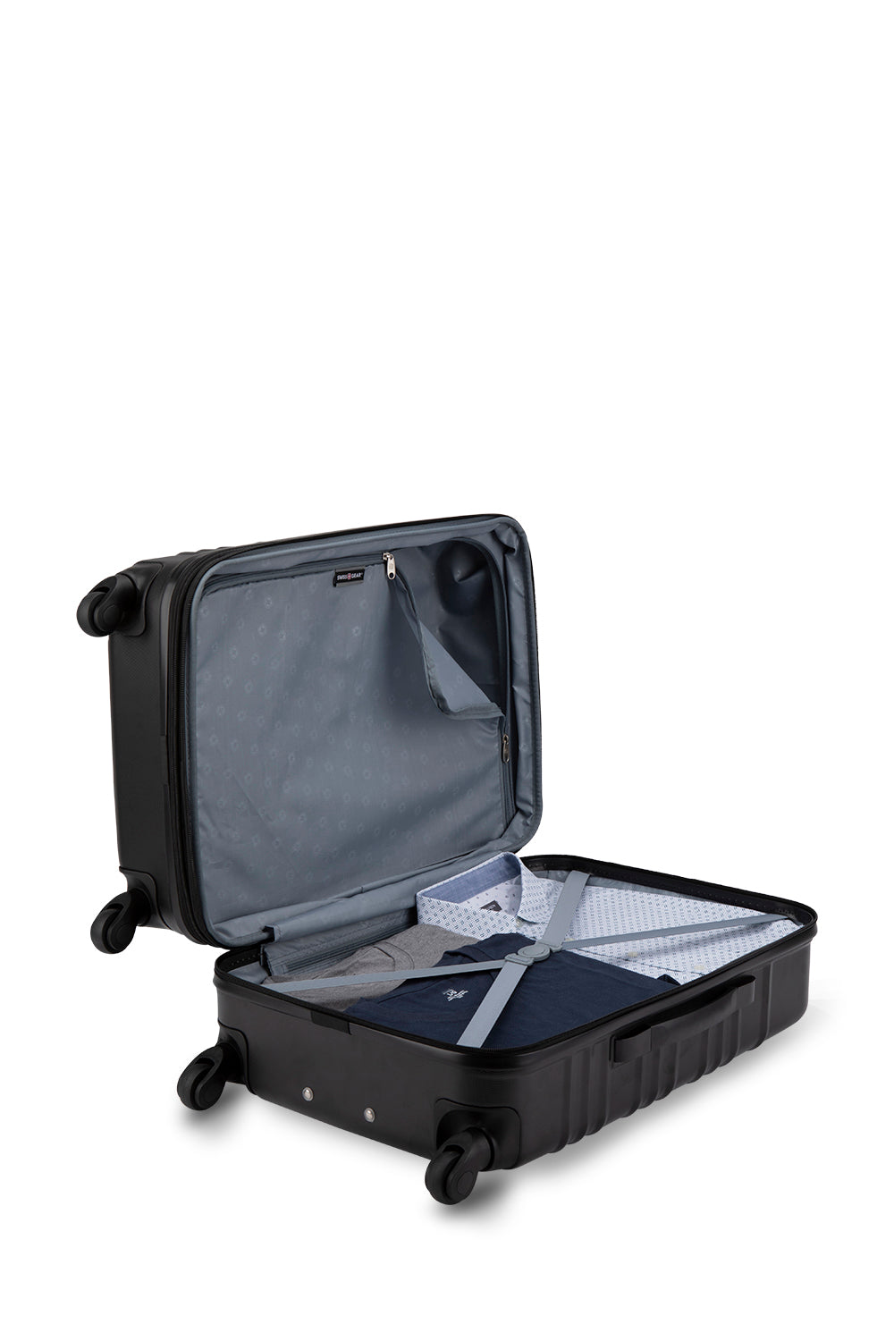 SWISSGEAR - SONIC Collection Hardside 3 Piece Set - Black - 03