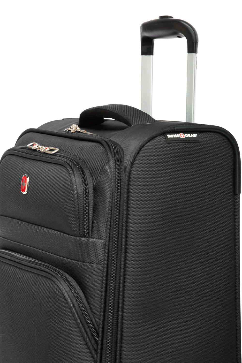 SWISSGEAR - ROUND TRIP II Collection Carry-On Upright - Black - 08