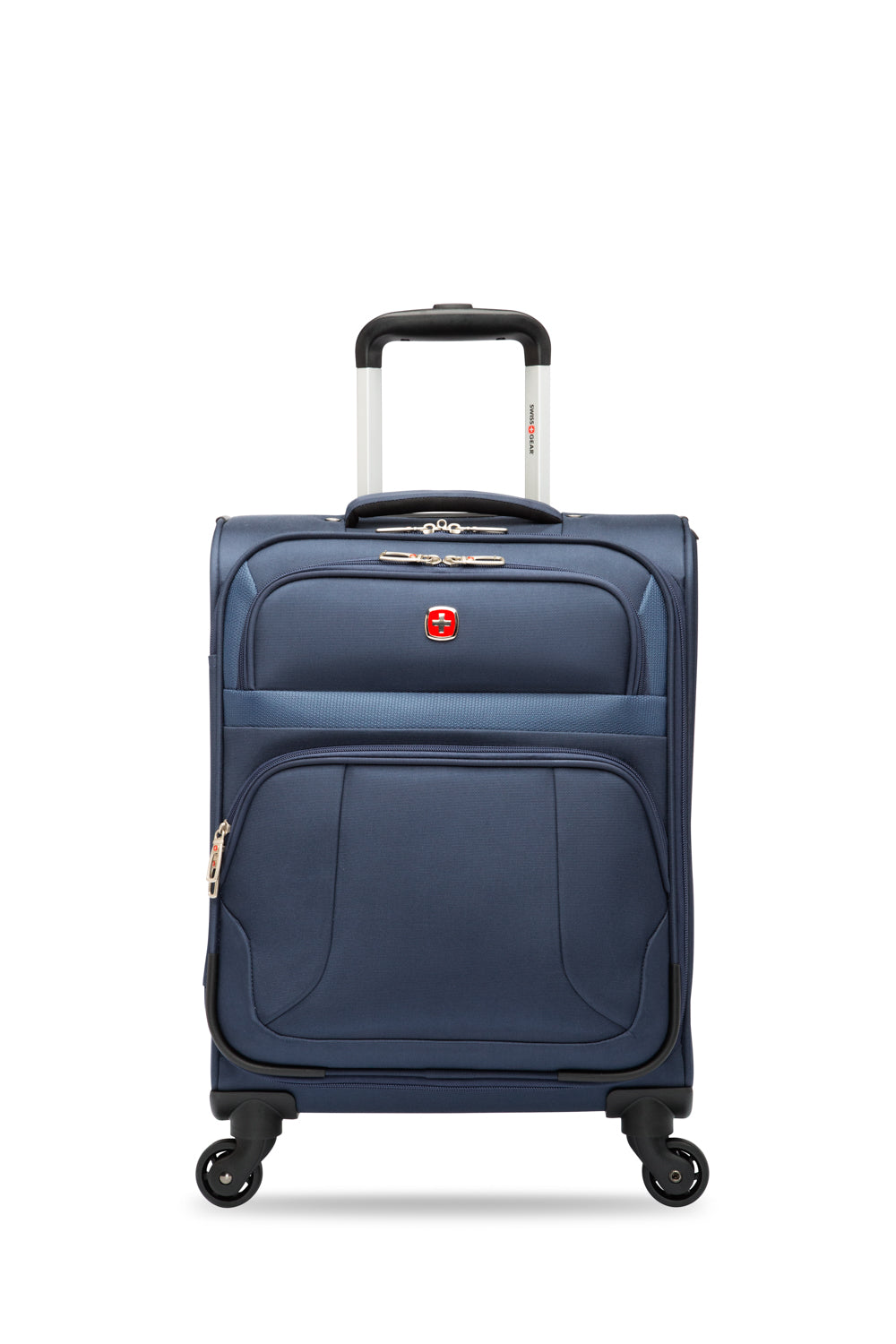 SWISSGEAR - ROUND TRIP II Collection Upright 2 Piece Set-Black - Blue - 03
