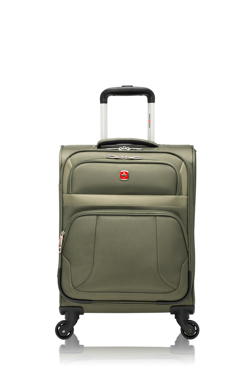 SWISSGEAR - ROUND TRIP II Collection Carry-On Upright - Slate Green - 01