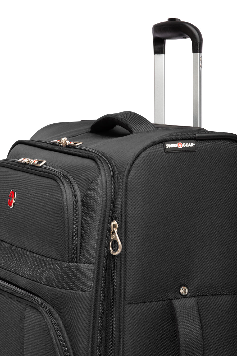 SWISSGEAR - ROUND TRIP II Collection Upright 3 Piece Set - Black - 08