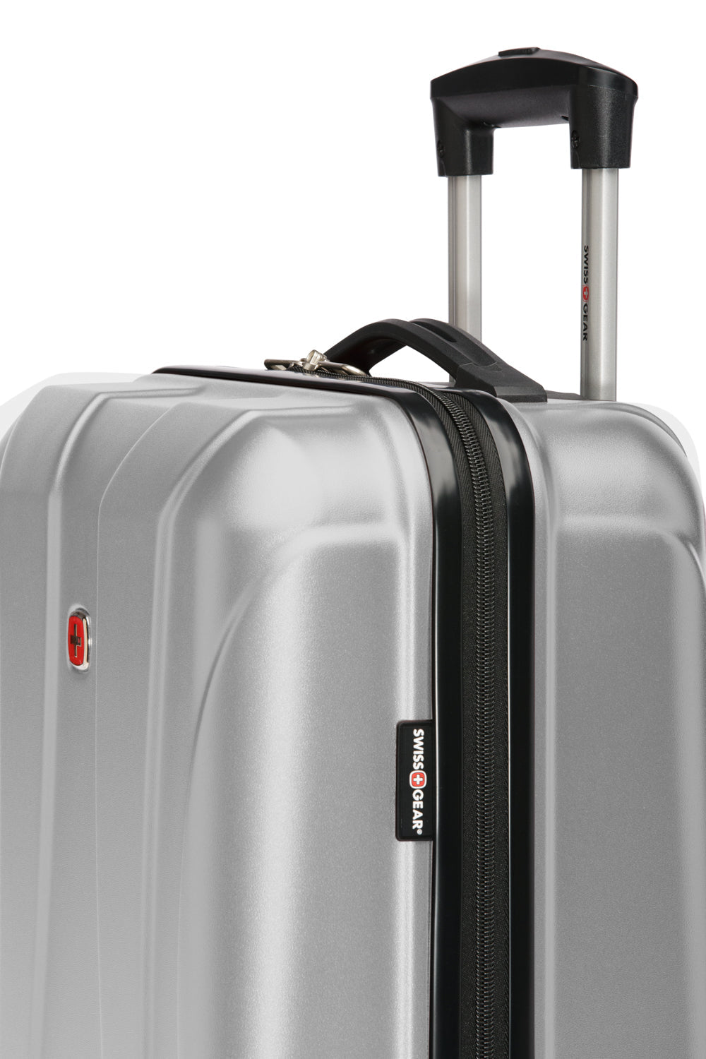 SWISSGEAR - ICONIC Collection Carry-On Hardside Luggage - Silver - 07