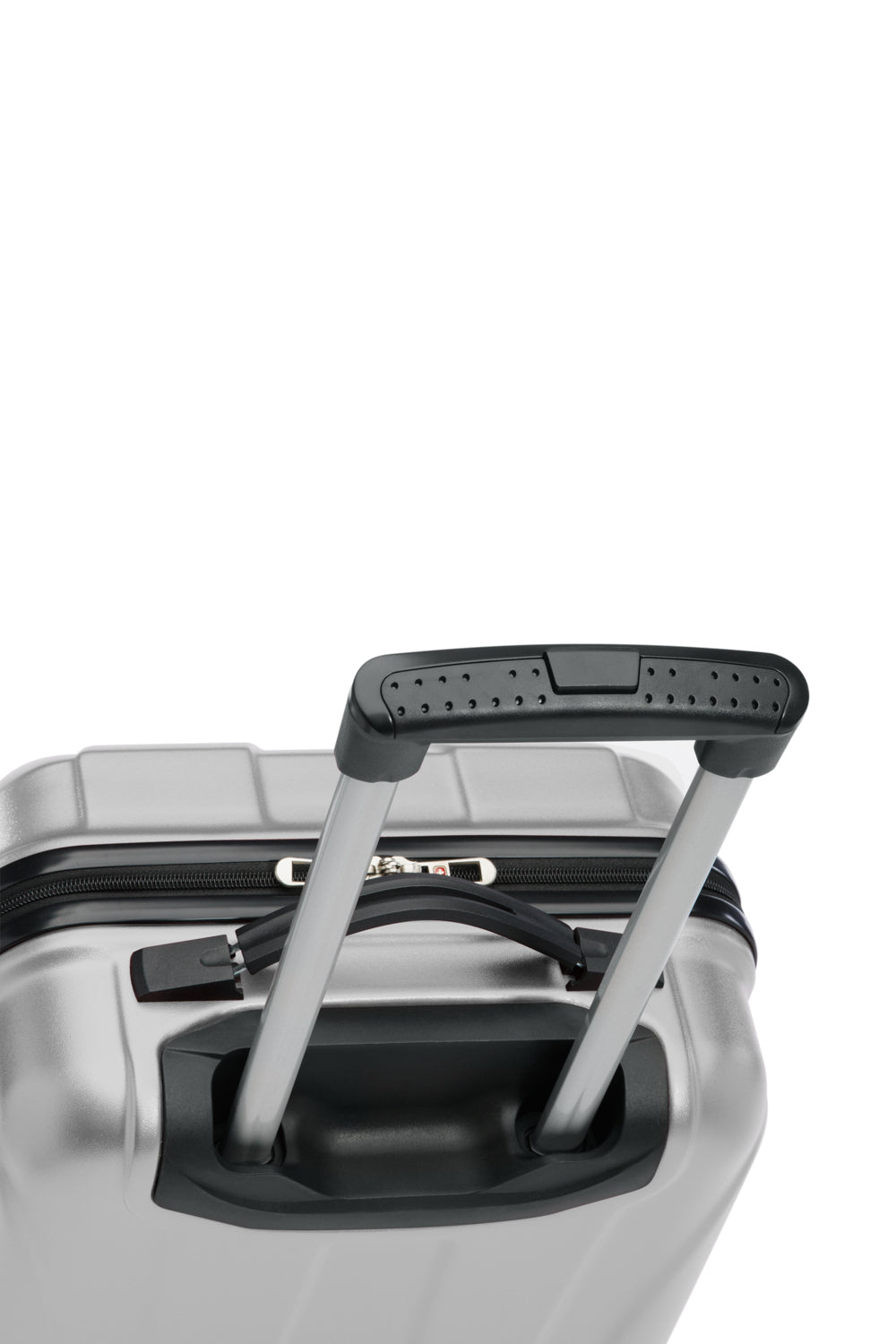 SWISSGEAR - ICONIC Collection Carry-On Hardside Luggage - Silver - 06