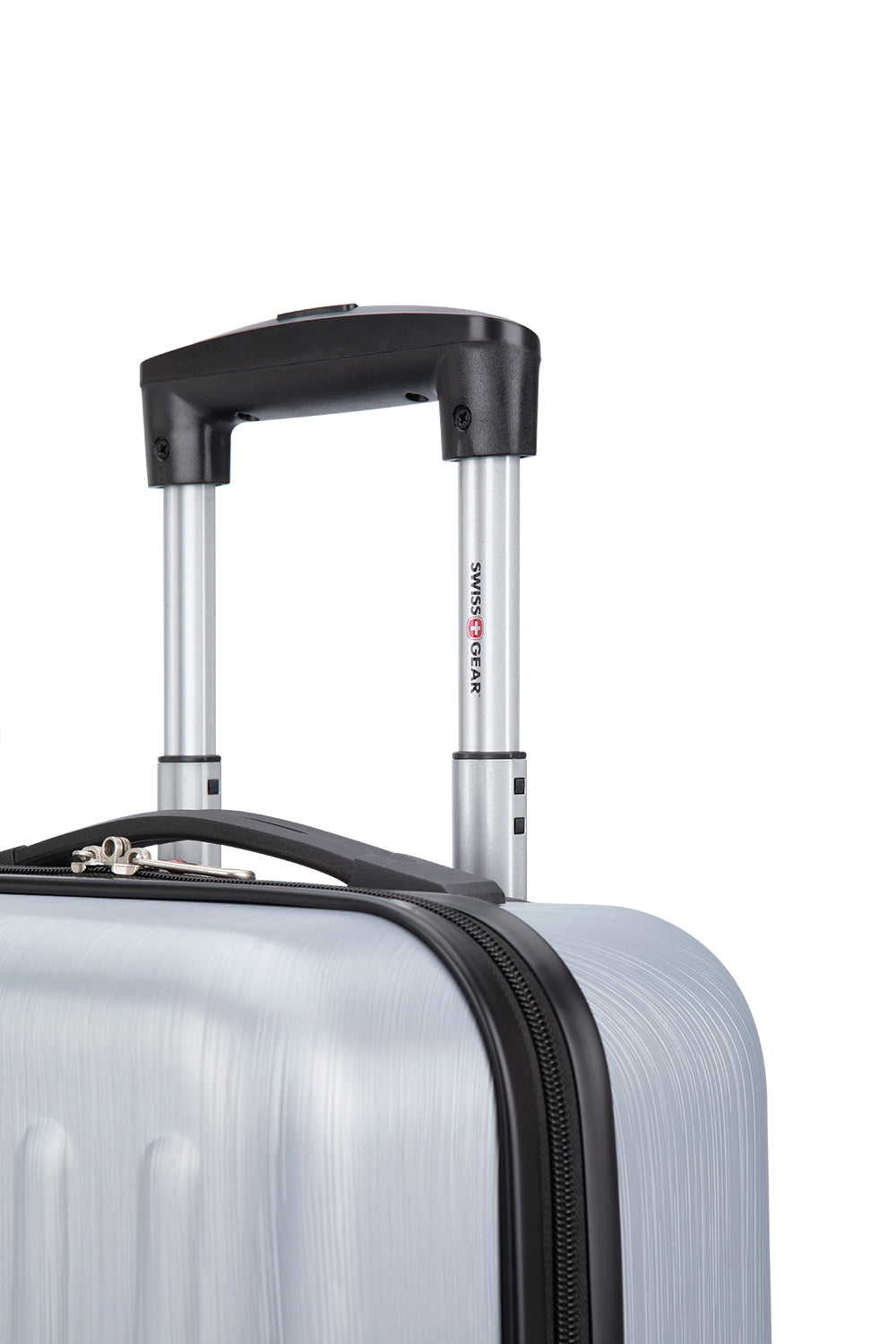 SWISSGEAR - Symmetry Lite Collection Carry-on Hardside Luggage - Silver - 08
