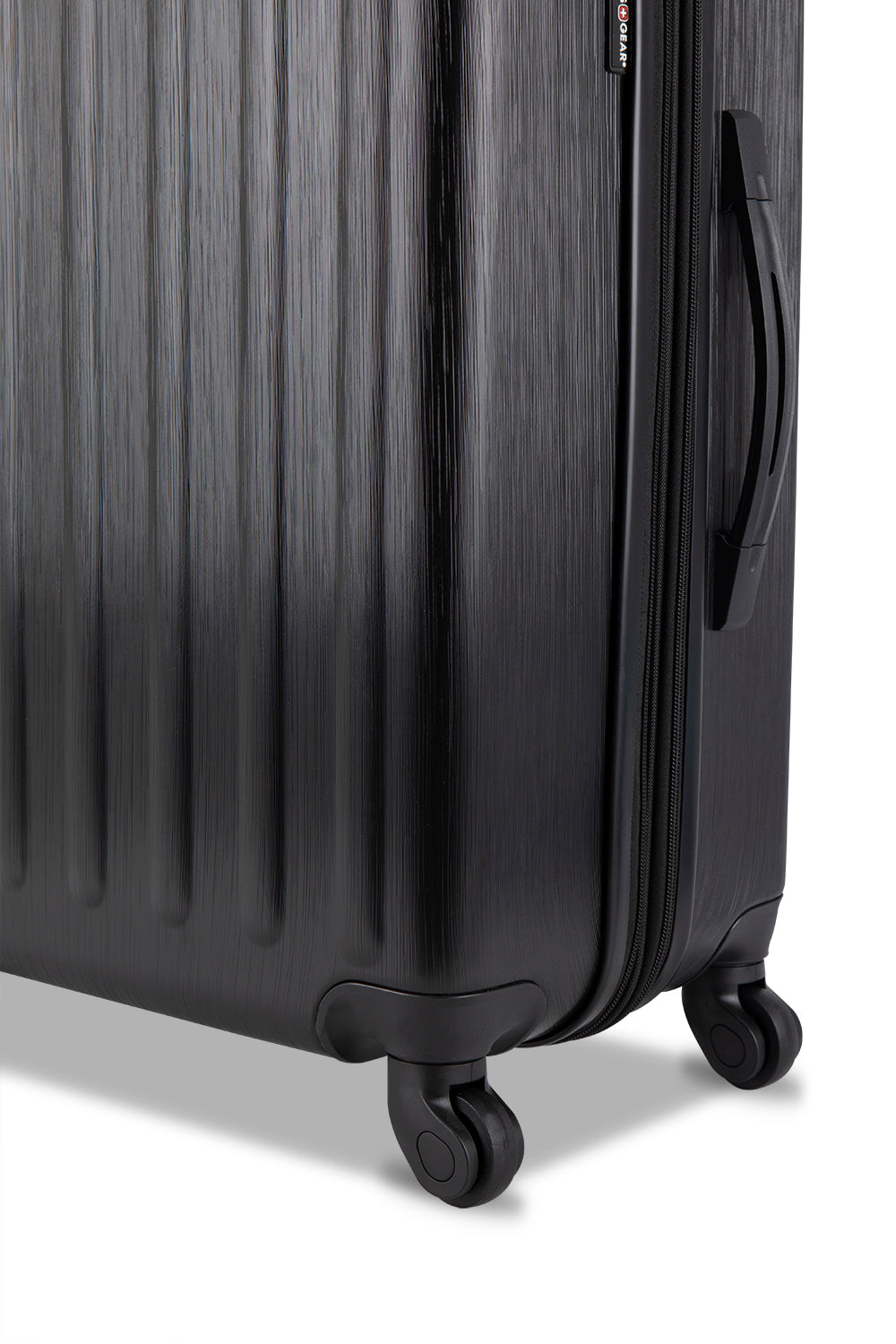 SWISSGEAR - Symmetry Lite Collection 3 Piece Expandable Hardside Luggage Set - Black - 05