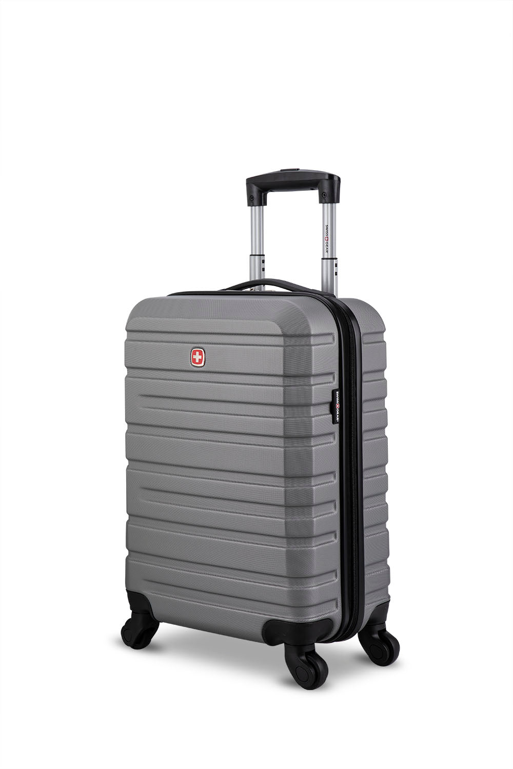 SWISSGEAR - Smooth 2 Collection Carry-on Hardside Luggage - Grey - 02
