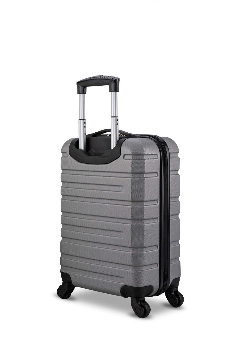 SWISSGEAR - Smooth 2 Collection Carry-on Hardside Luggage - Grey - 03