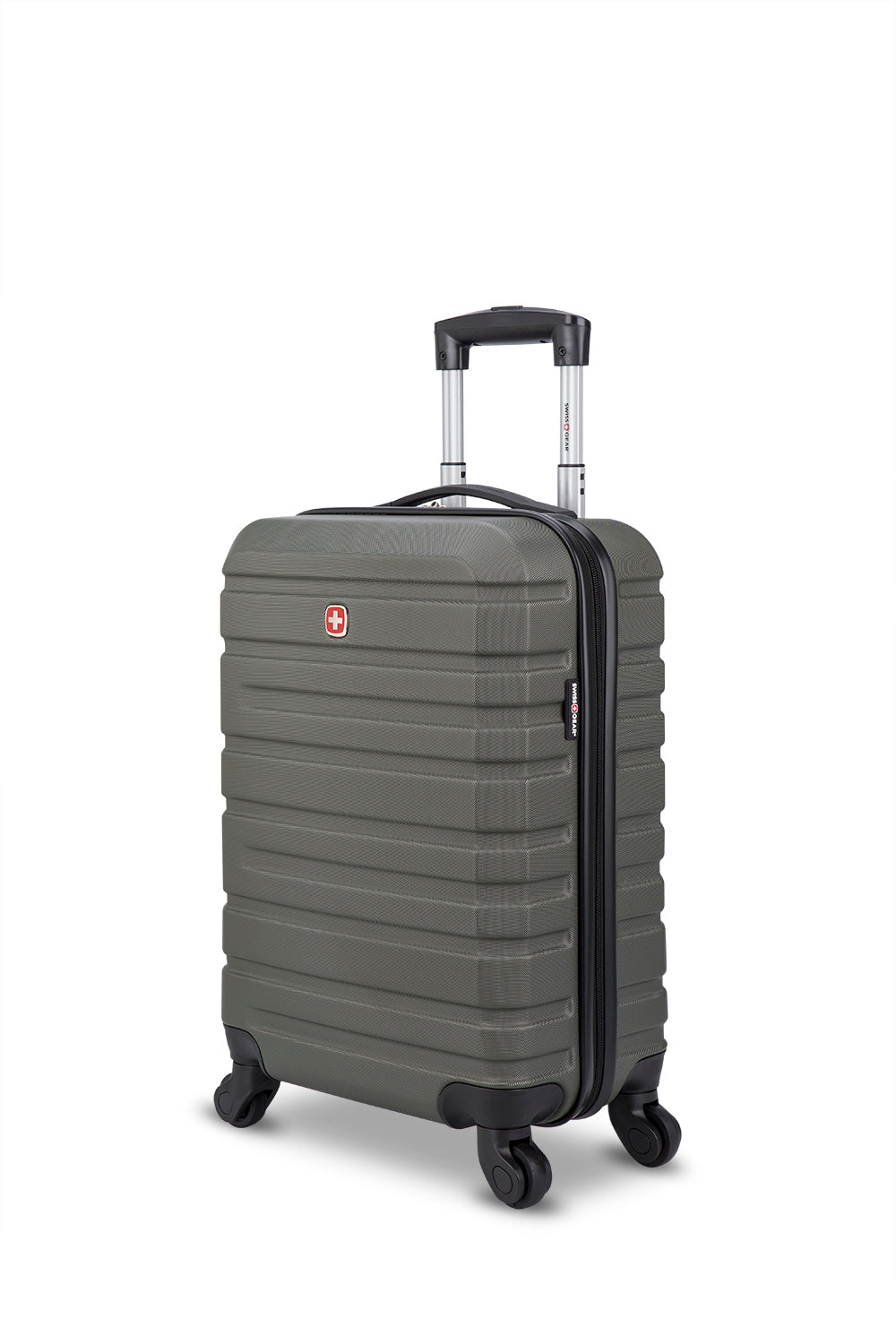 SWISSGEAR - Smooth 2 Collection Carry-on Hardside Luggage - Slate Green - 02