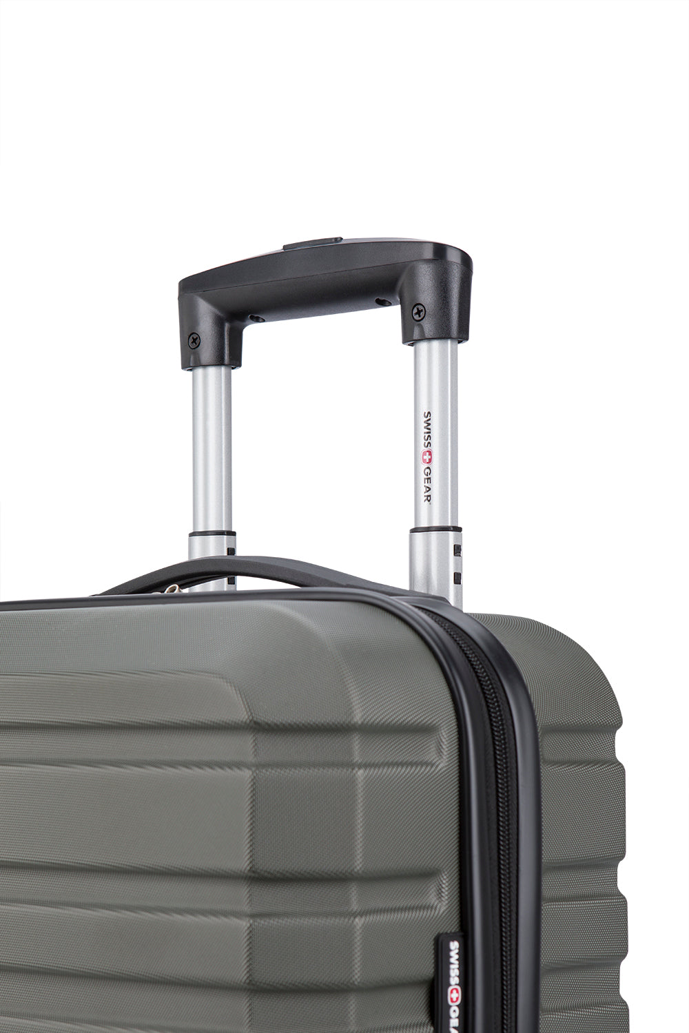 SWISSGEAR - Smooth 2 Collection Carry-on Hardside Luggage - Slate Green - 08