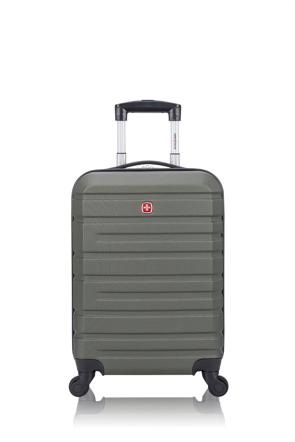 SWISSGEAR - Smooth 2 Collection Carry-on Hardside Luggage - Slate Green - 01