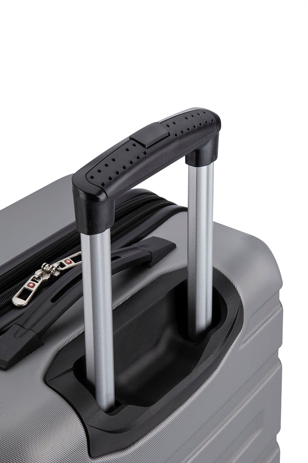 SWISSGEAR - Smooth 2 Collection 3 Piece Expandable Hardside Luggage Set - Grey - 04