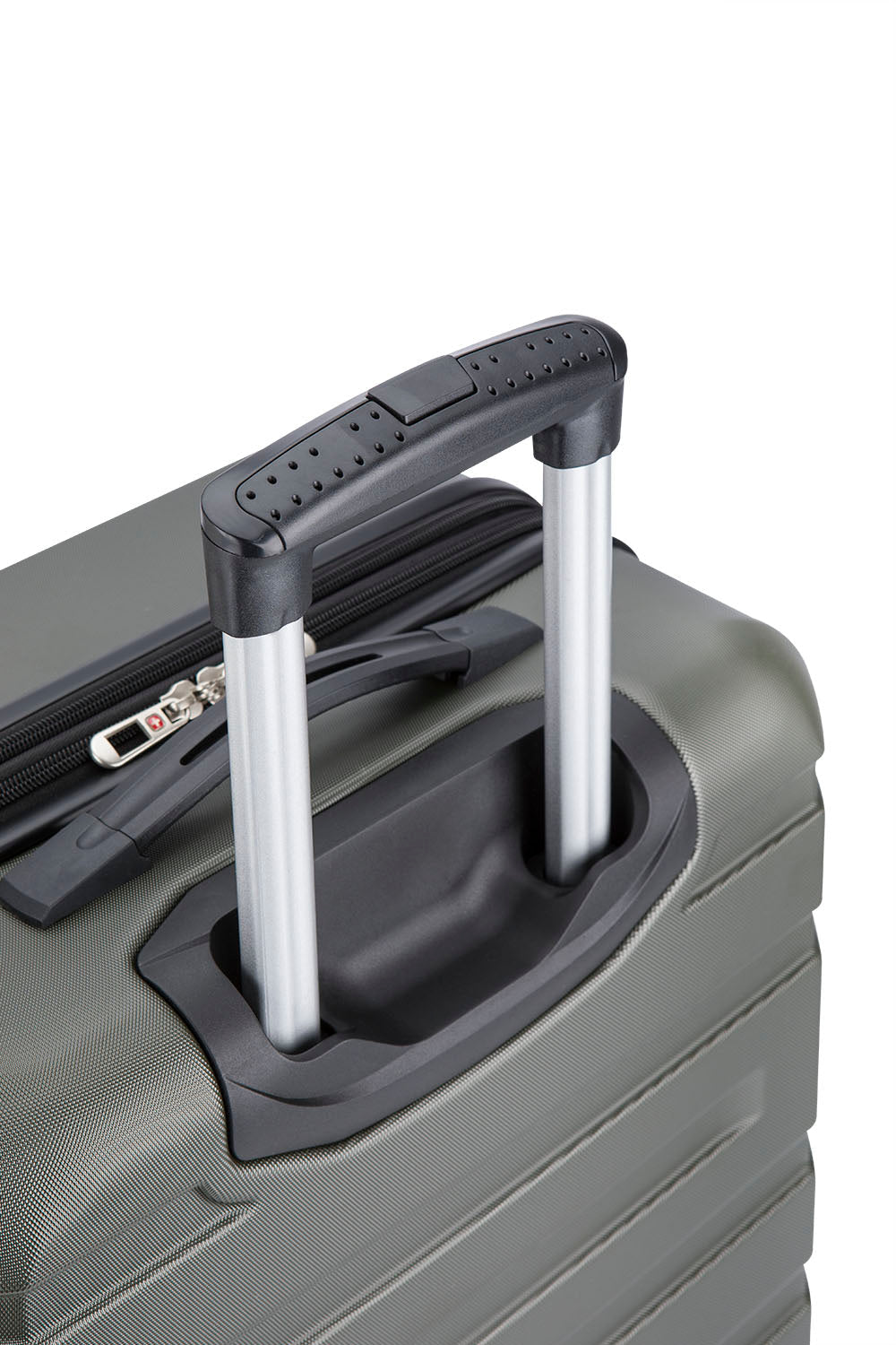 SWISSGEAR - Smooth 2 Collection 3 Piece Expandable Hardside Luggage Set - Slate Green - 04