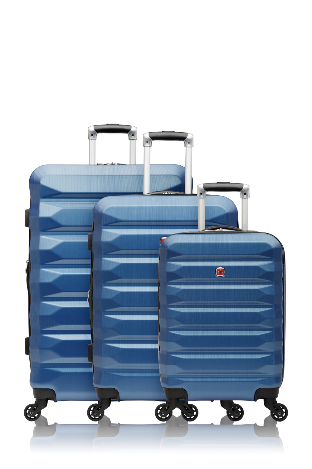 SWISSGEAR - PHOTOGRAPH SERIES Collection Hardside 3 Piece Set - Blue - 01