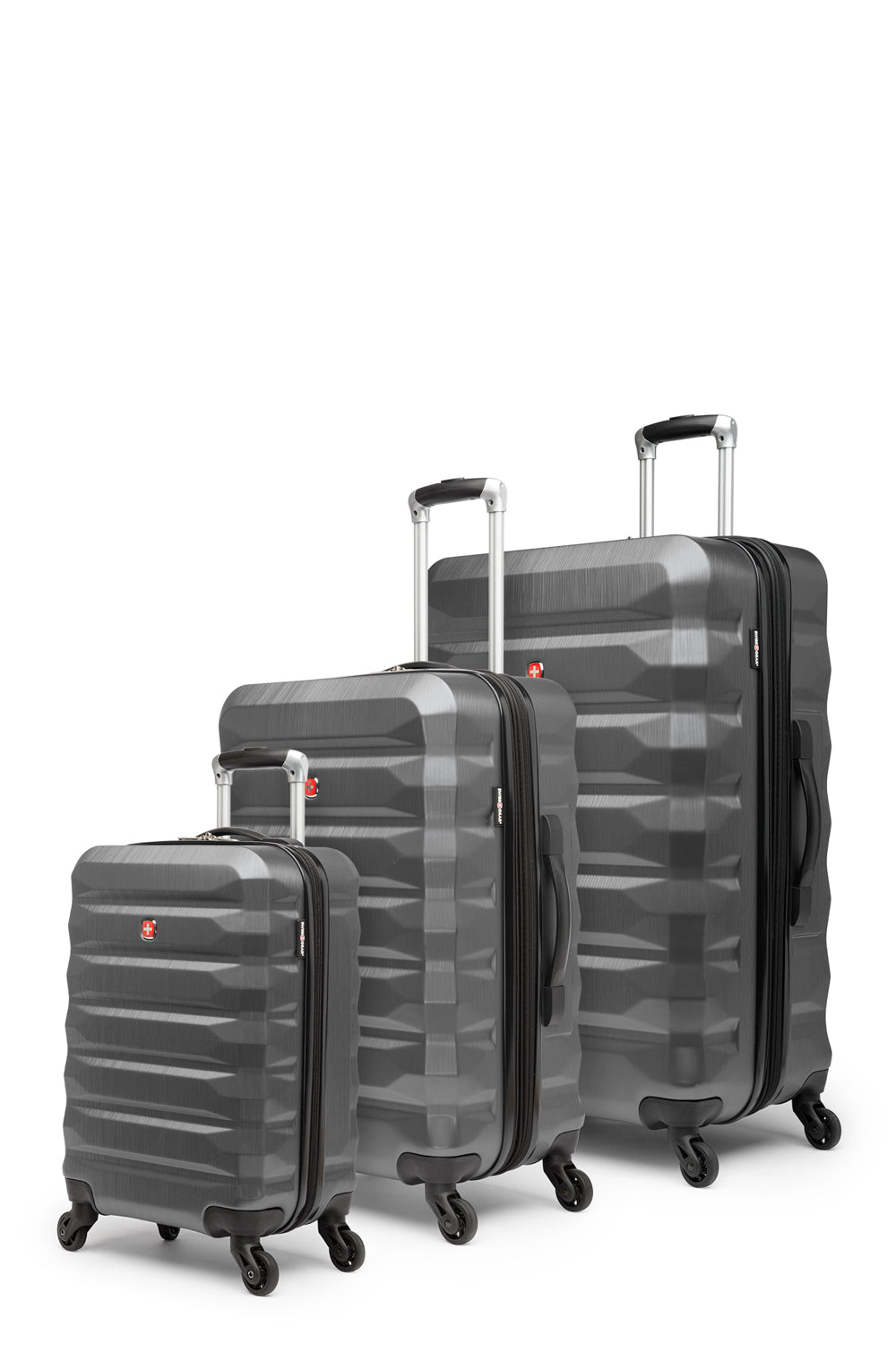SWISSGEAR - PHOTOGRAPH SERIES Collection Hardside 3 Piece Set - Charcoal - 02