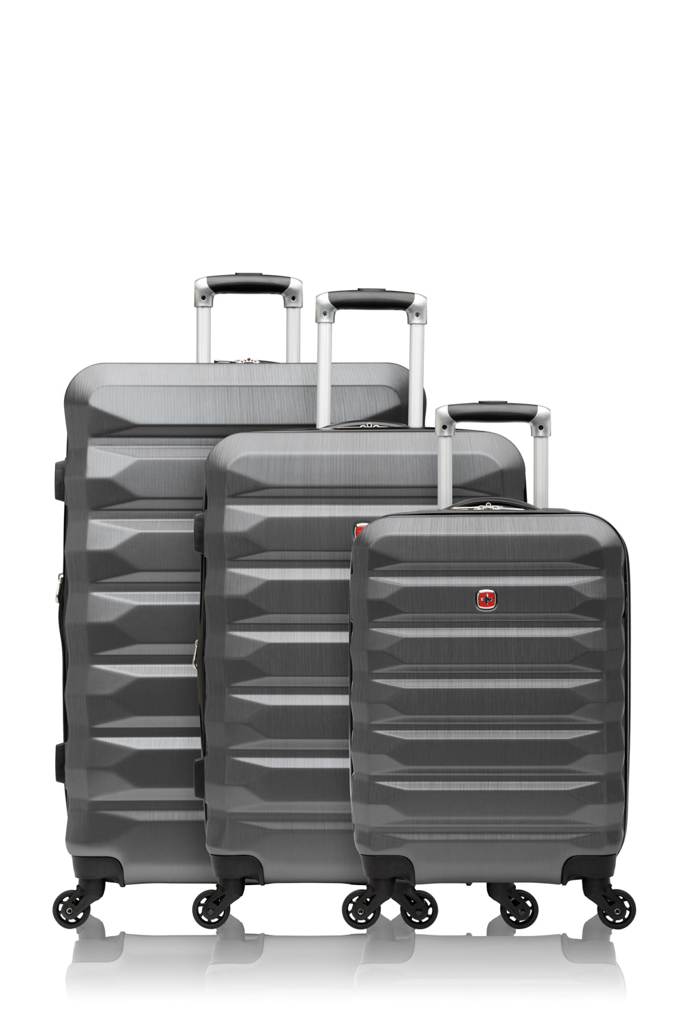 SWISSGEAR - PHOTOGRAPH SERIES Collection Hardside 3 Piece Set - Charcoal - 01