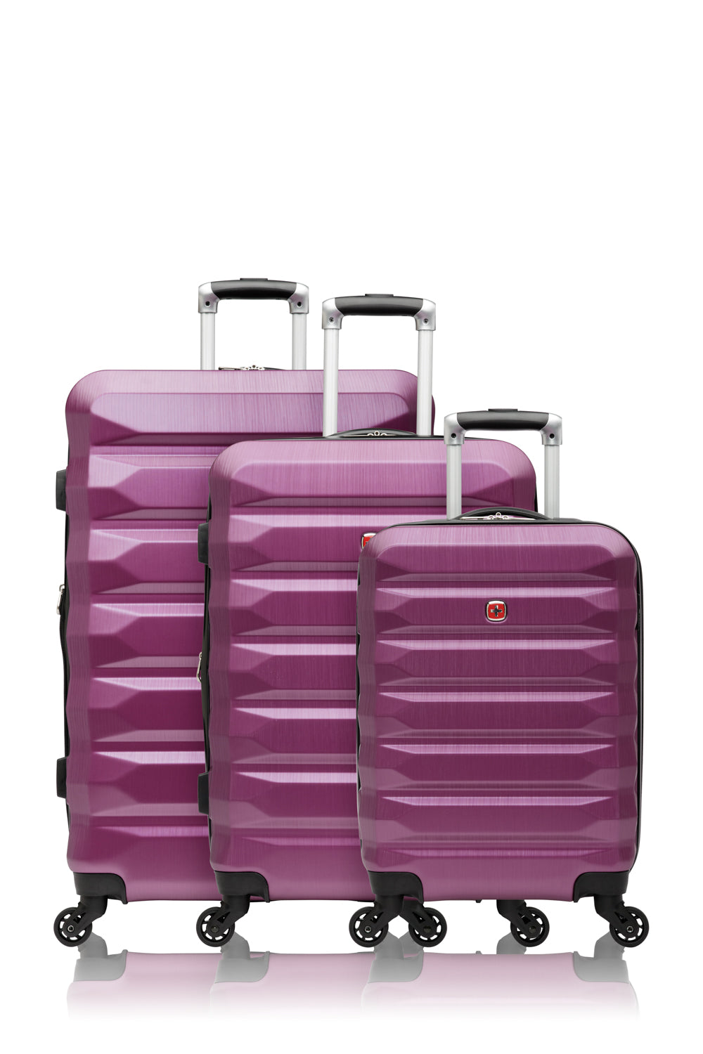 SWISSGEAR - PHOTOGRAPH SERIES Collection Hardside 3 Piece Set - Violet - 01