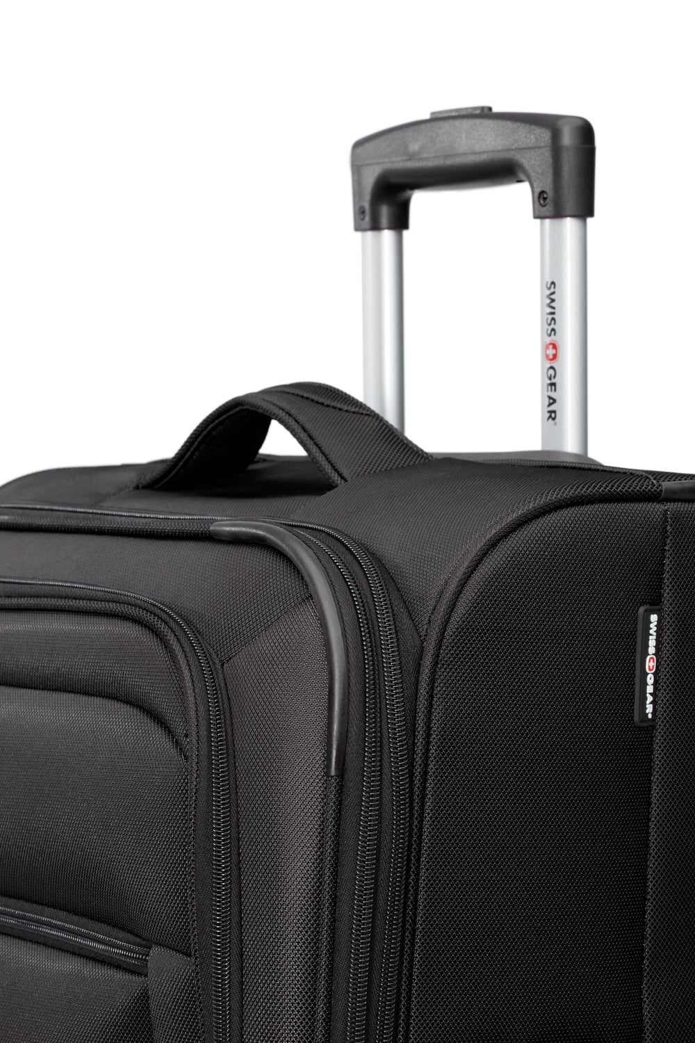 SWISSGEAR - Payerne Collection Upright Luggage 3 Piece Set - Black - 05