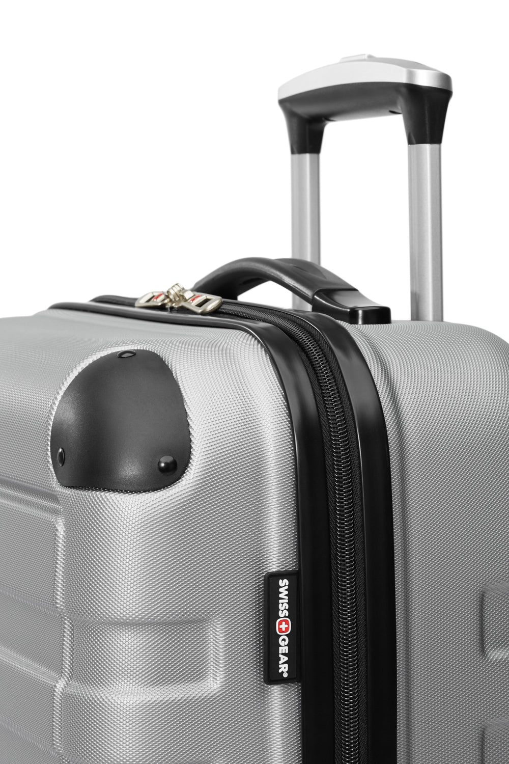 SWISSGEAR - Meligen Collection Carry-On Hardside Luggage - Silver - 08