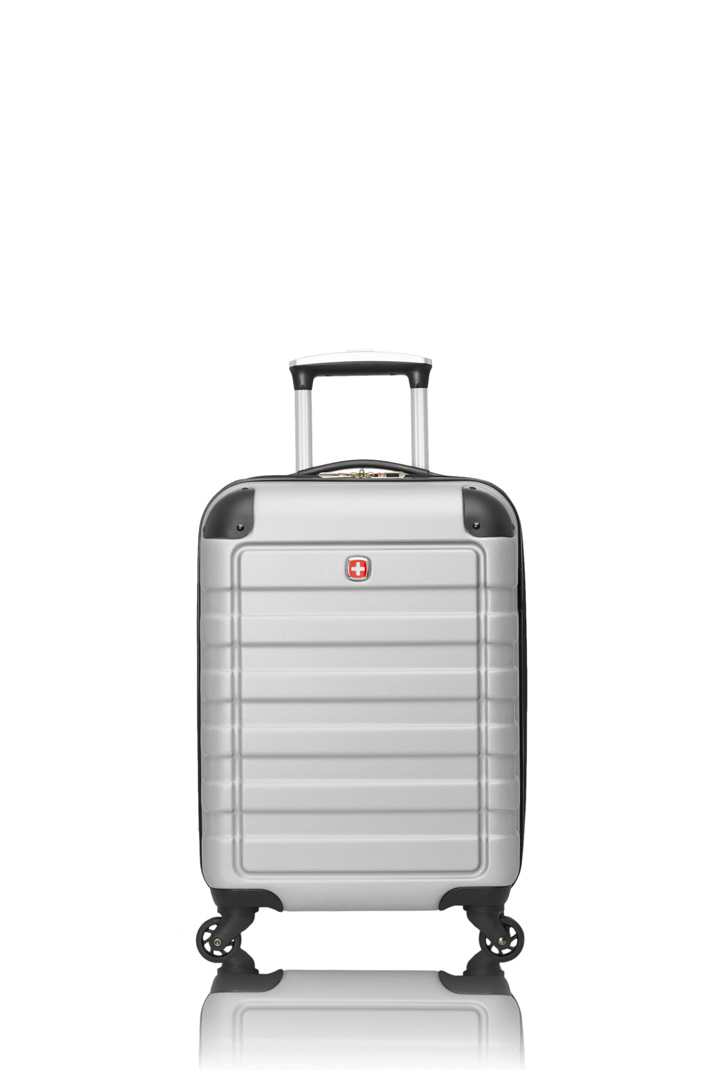 SWISSGEAR - Meligen Collection Carry-On Hardside Luggage - Silver - 01