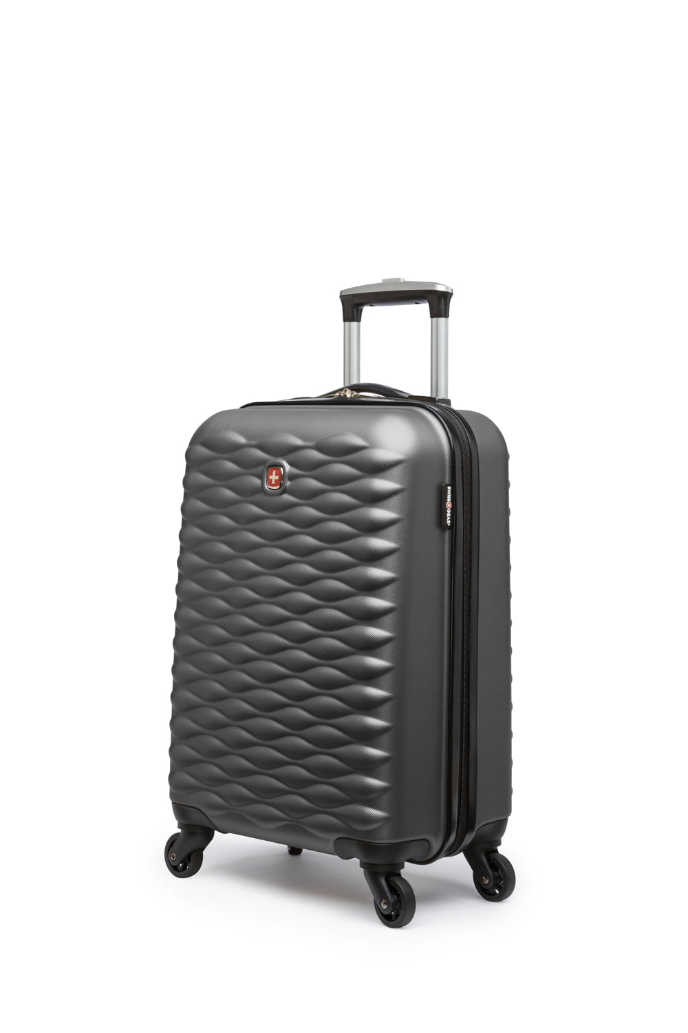 SWISSGEAR - In-Flight Collection Carry-On Hardside Luggage - Charcoal - 02