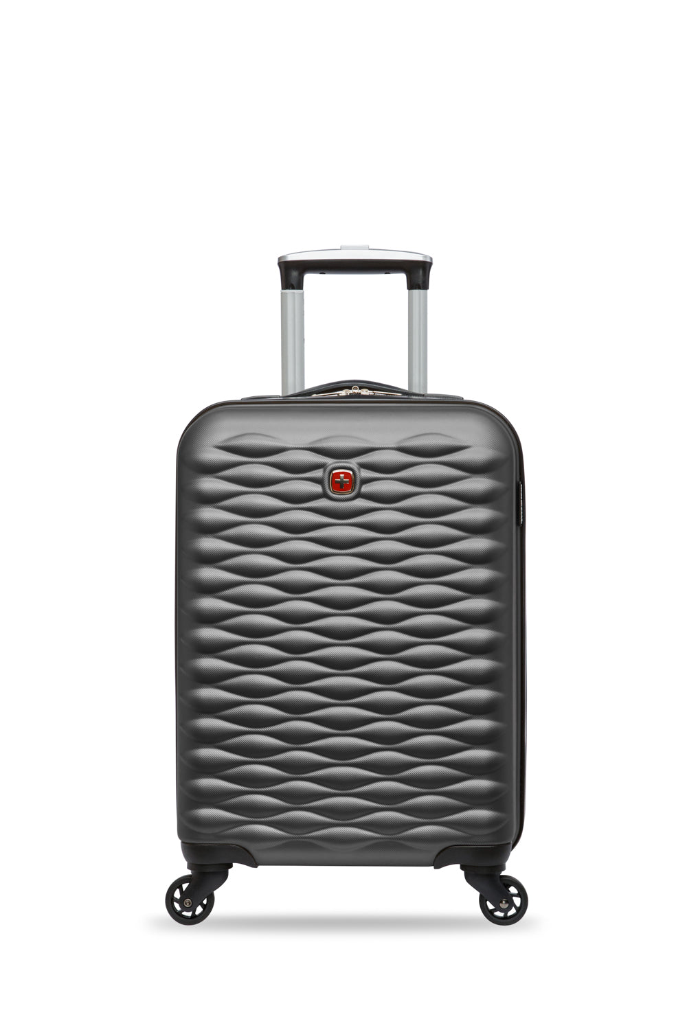 SWISSGEAR - In-Flight Collection Carry-On Hardside Luggage - Charcoal - 04