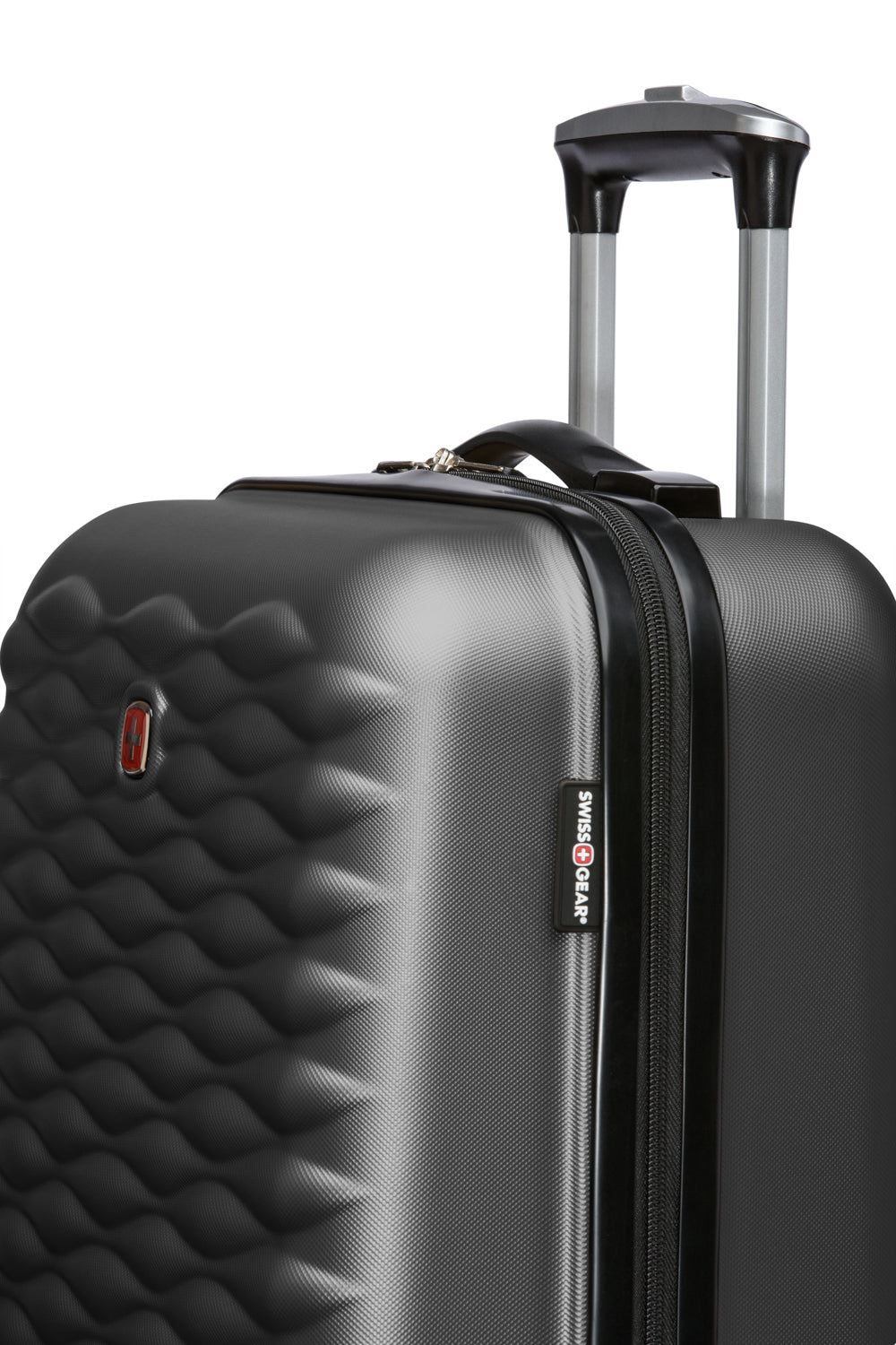 SWISSGEAR - In-Flight Collection Carry-On Hardside Luggage - Charcoal - 07