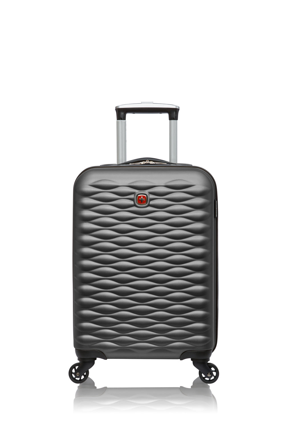 SWISSGEAR - In-Flight Collection Carry-On Hardside Luggage - Charcoal - 01
