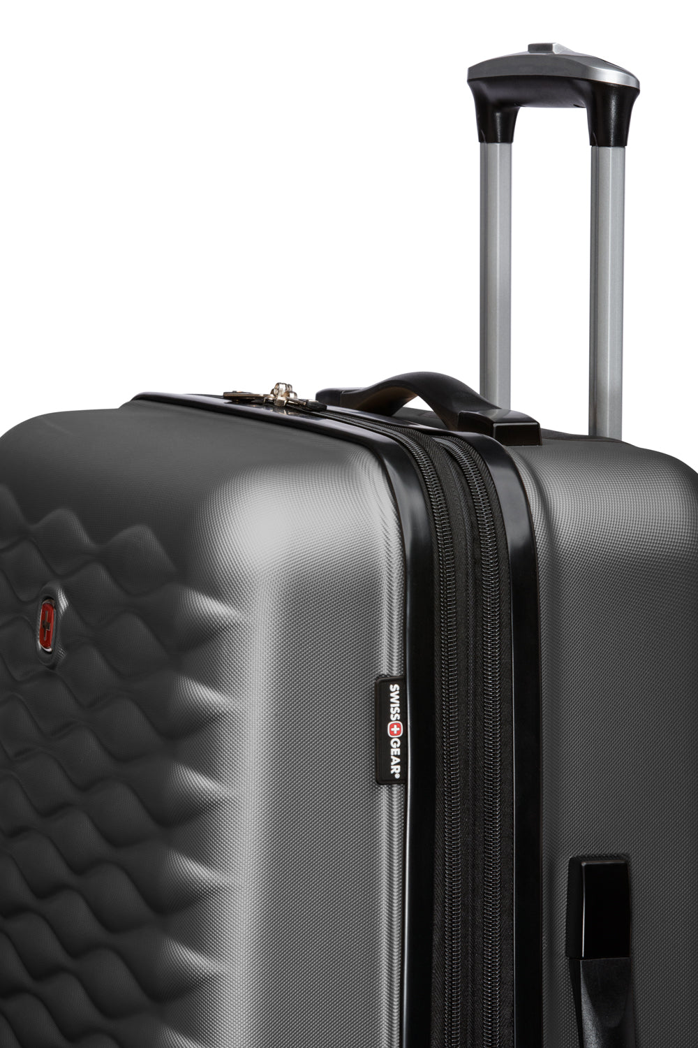 SWISSGEAR - In-Flight Collection Hardside 3 Piece Set - Charcoal - 06