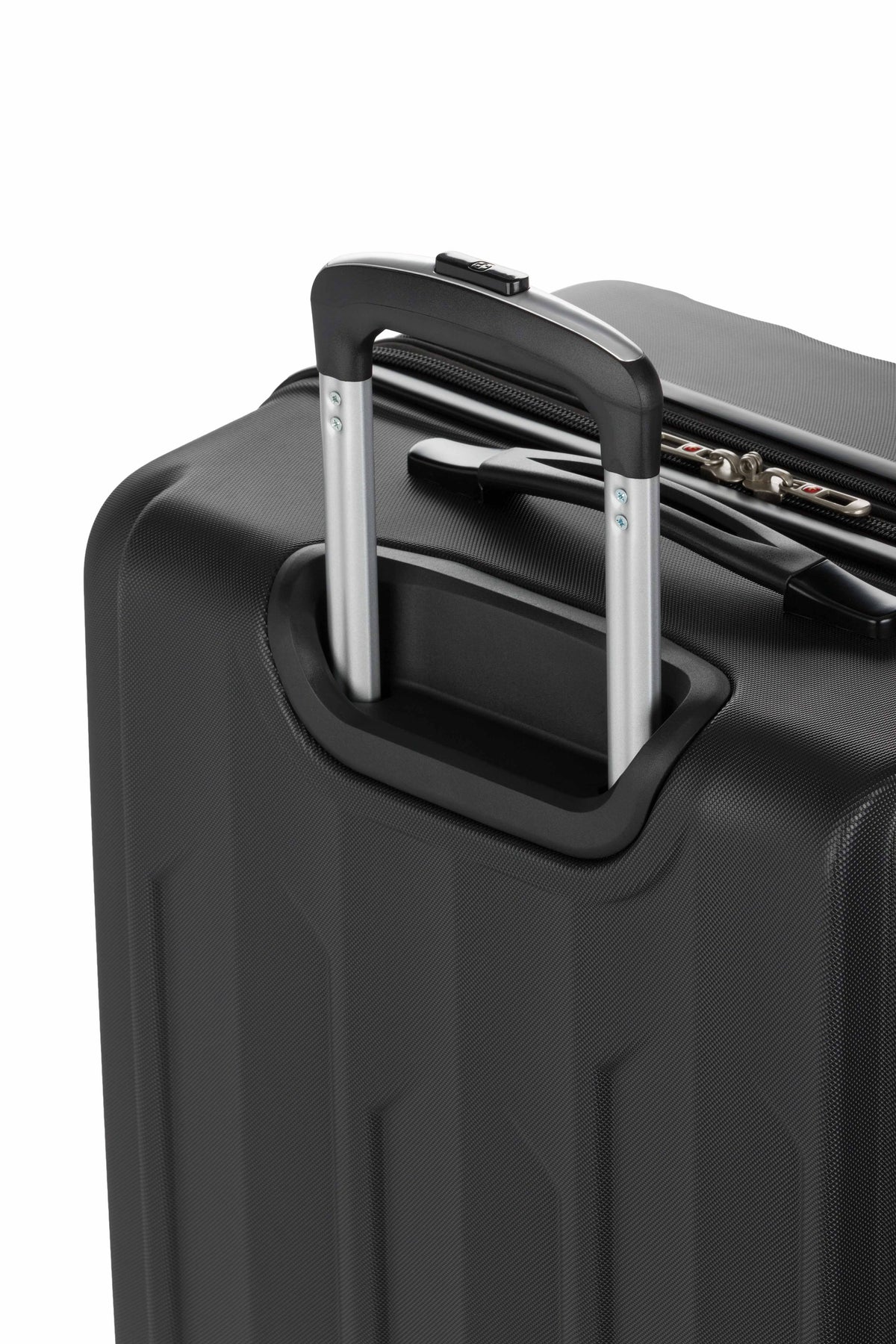 SWISSGEAR - Chrome 3-Piece Spinner Set - Black - 08