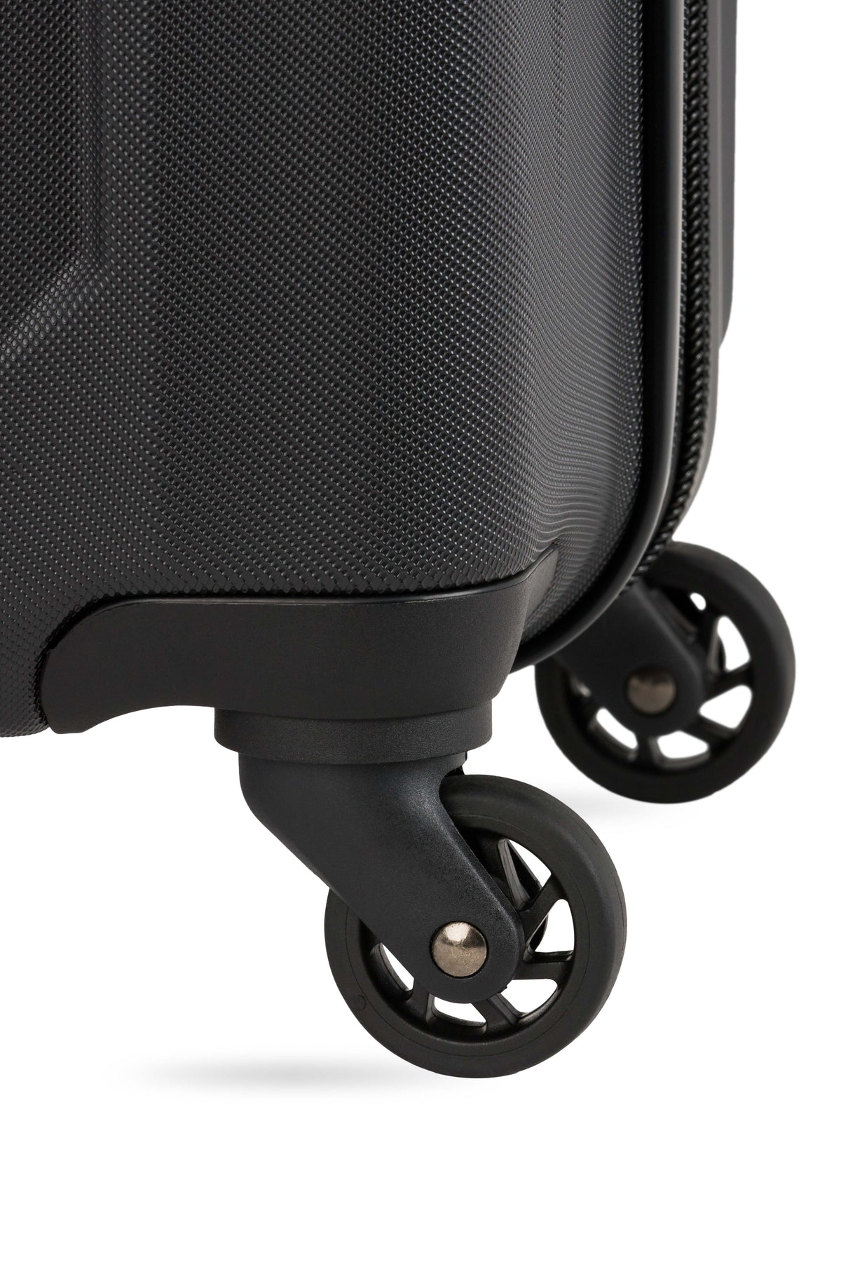 SWISSGEAR - Chrome 3-Piece Spinner Set - Black - 09