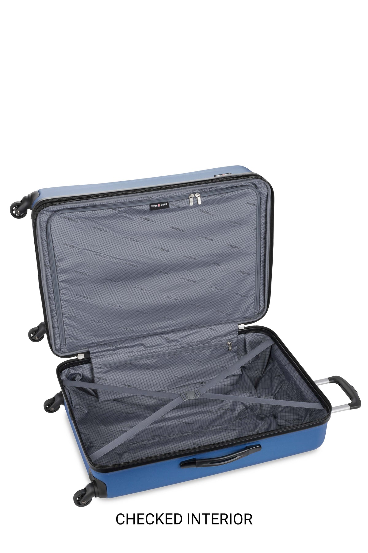 SWISSGEAR - Chrome 3-Piece Spinner Set - Blue - 04