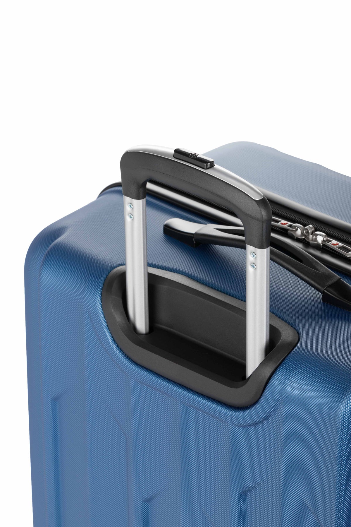 SWISSGEAR - Chrome 3-Piece Spinner Set - Blue - 08