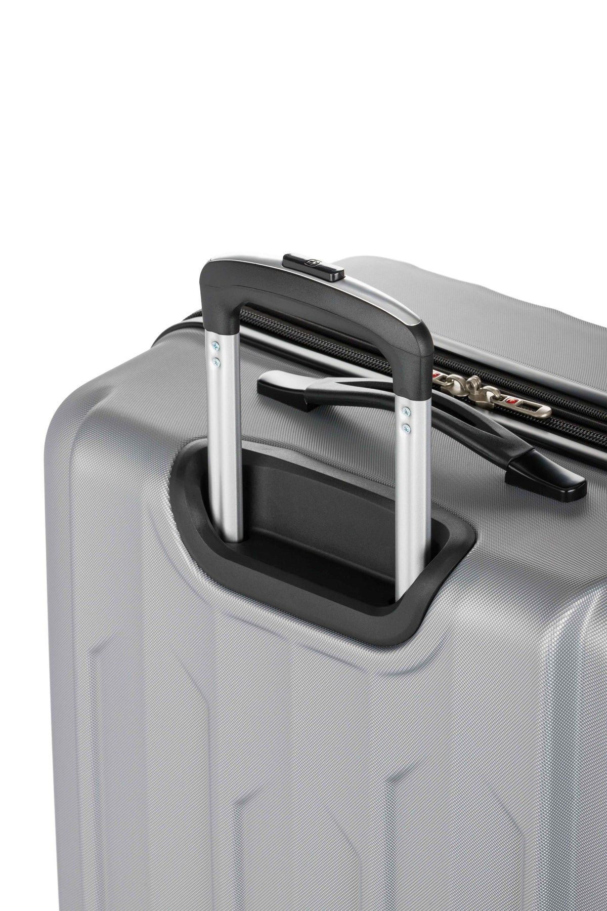 SWISSGEAR - Chrome 3-Piece Spinner Set - Silver - 08