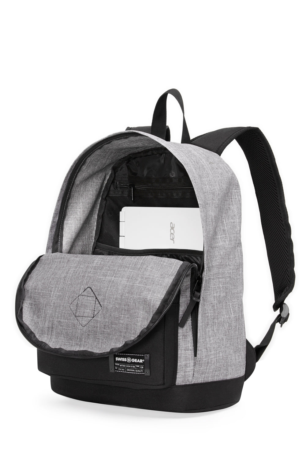SWISSGEAR - 4600 Tablet Backpack - Black Grey - 05
