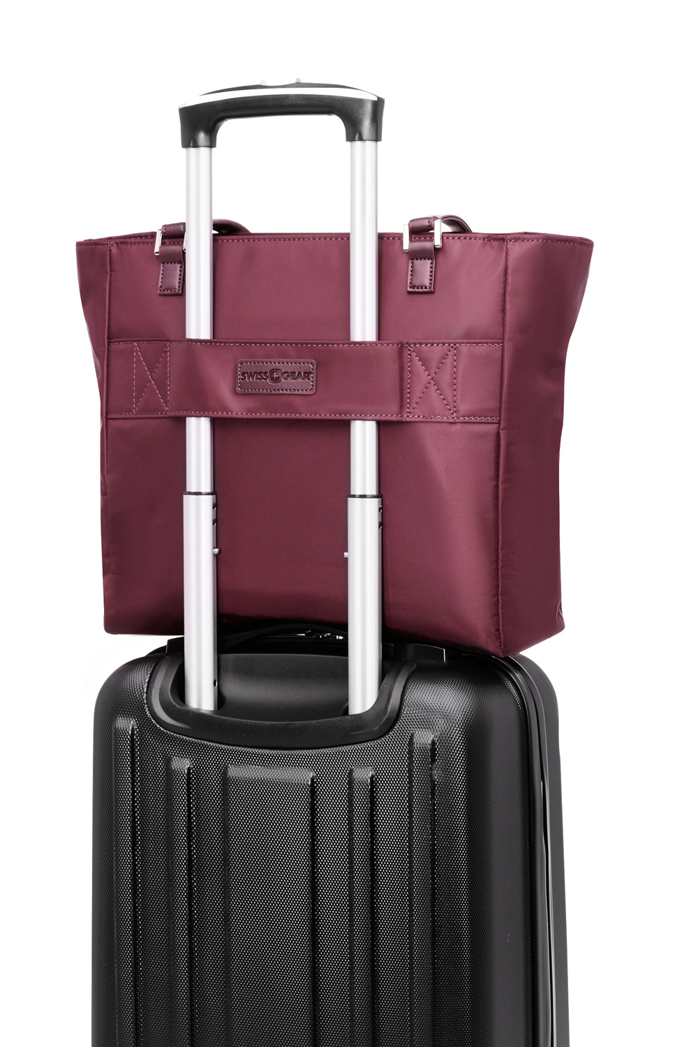 SWISSGEAR - 5108 Laptop Friendly Briefcase - Burgandy - 06