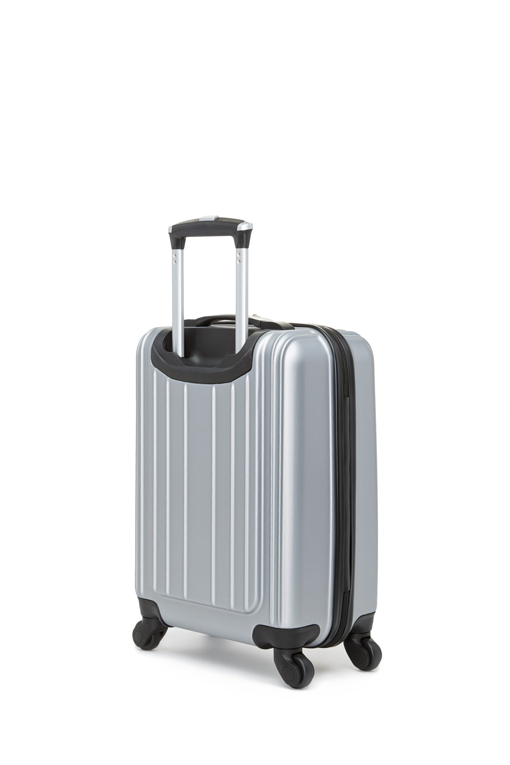 SWISSGEAR - Sion Collection Carry-On & 2417 Backpack Travel Bundle - Grey - 04