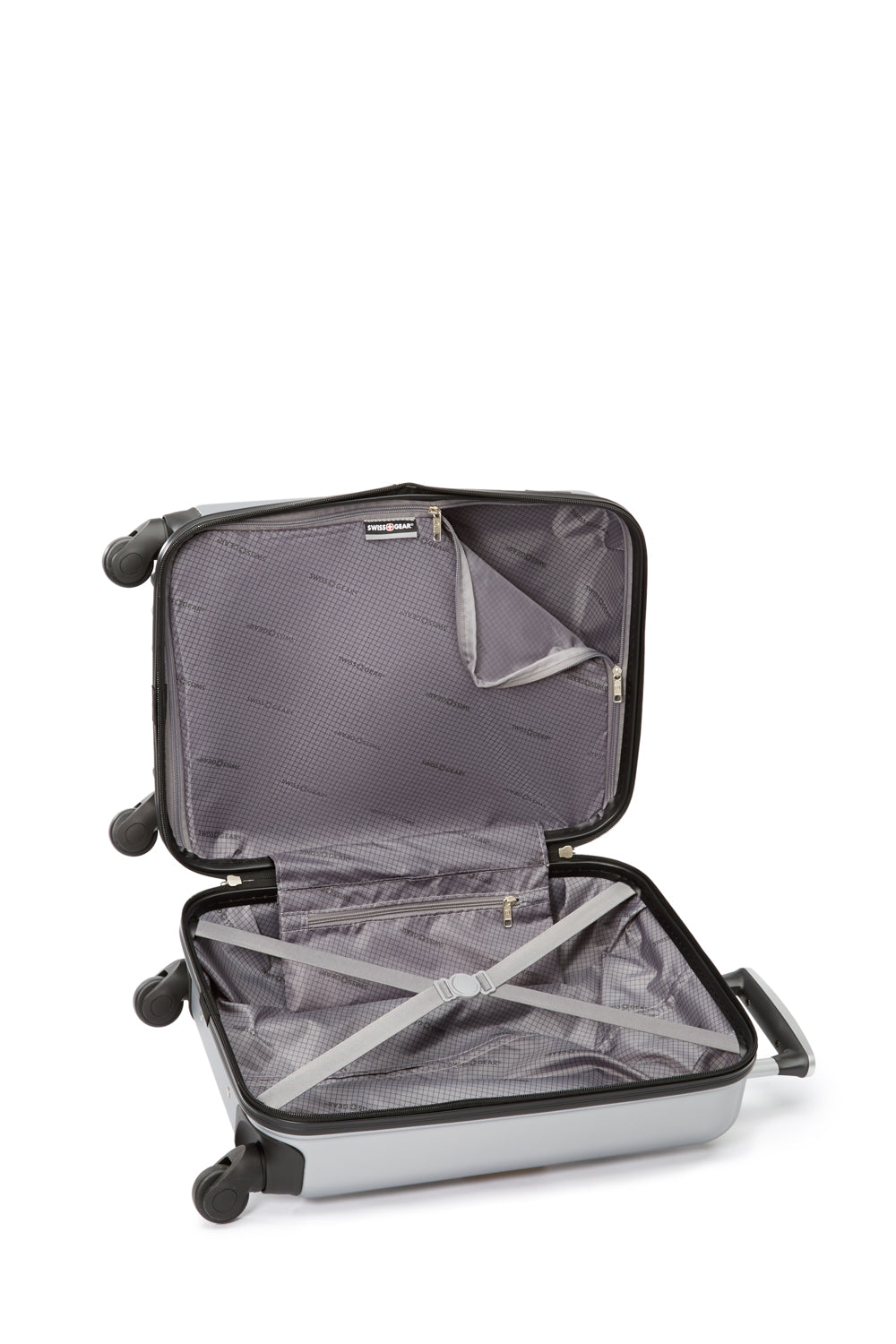 SWISSGEAR - Sion Collection Carry-On & 2417 Backpack Travel Bundle - Grey - 06