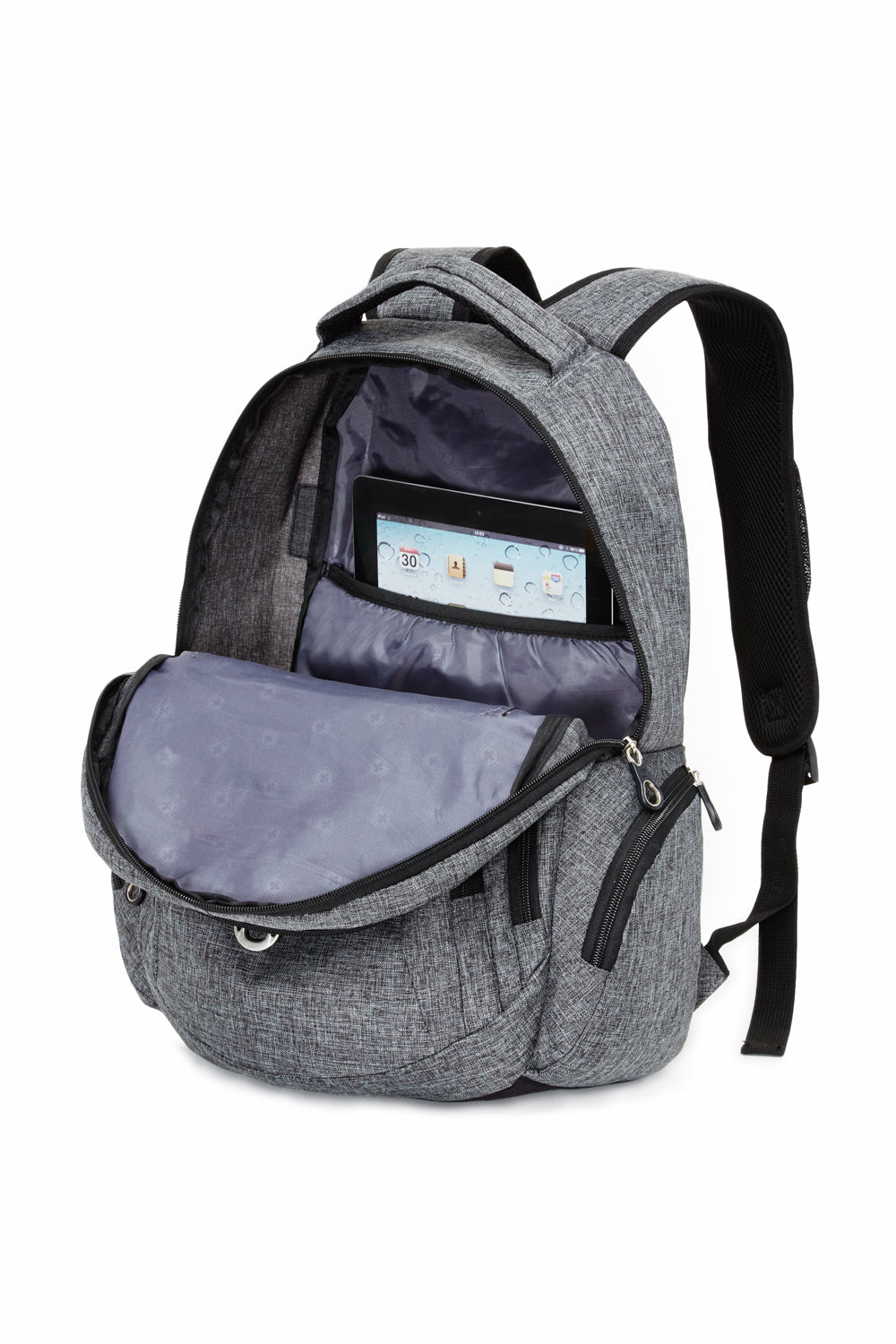 SWISSGEAR - Sion Collection Carry-On & 2417 Backpack Travel Bundle - Grey - 14