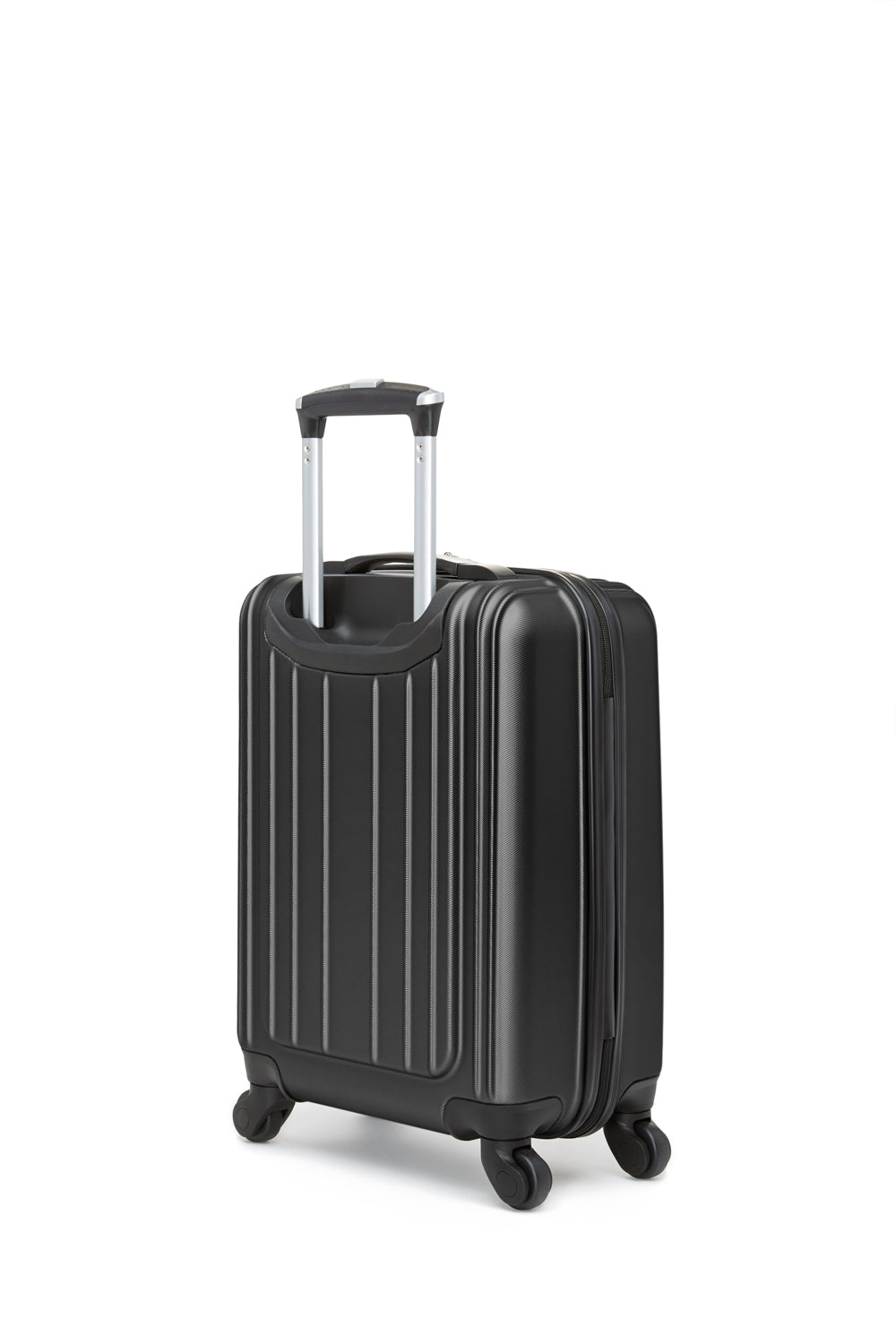 SWISSGEAR - Sion Collection Carry-On & 2417 Backpack Travel Bundle - Black - 04
