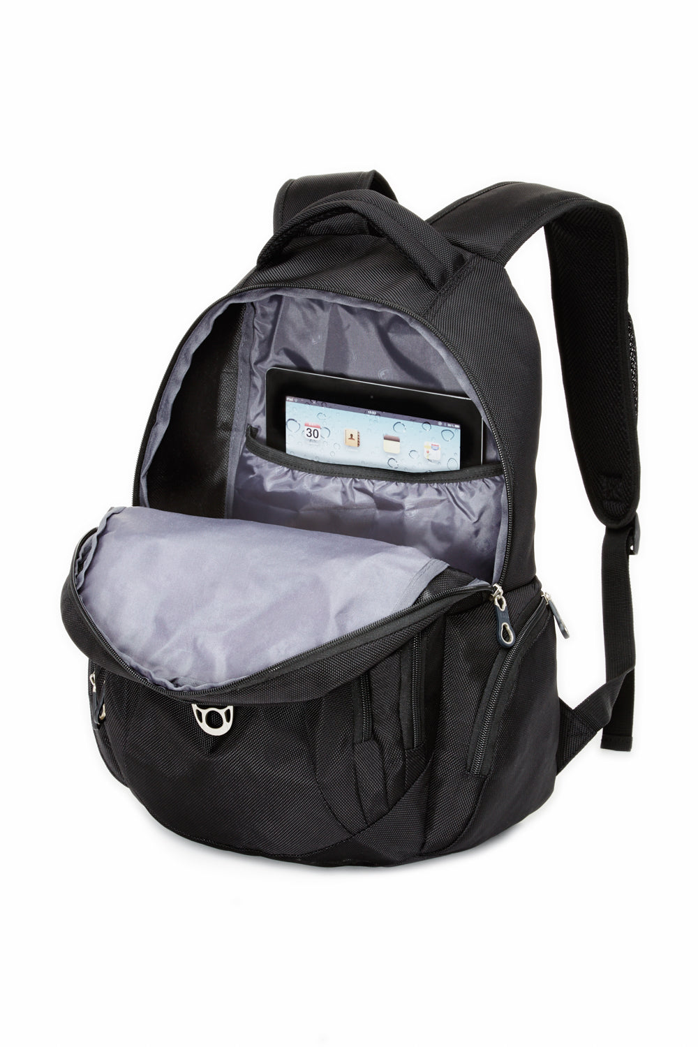 SWISSGEAR - Sion Collection Carry-On & 2417 Backpack Travel Bundle - Black - 14